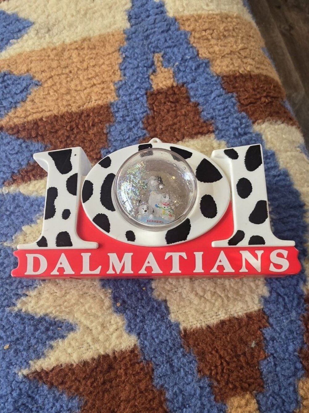 Vintage 1996 Disney McDonalds 101 Dalmations Snow Globe Christmas Ornament - Picture 9 of 9